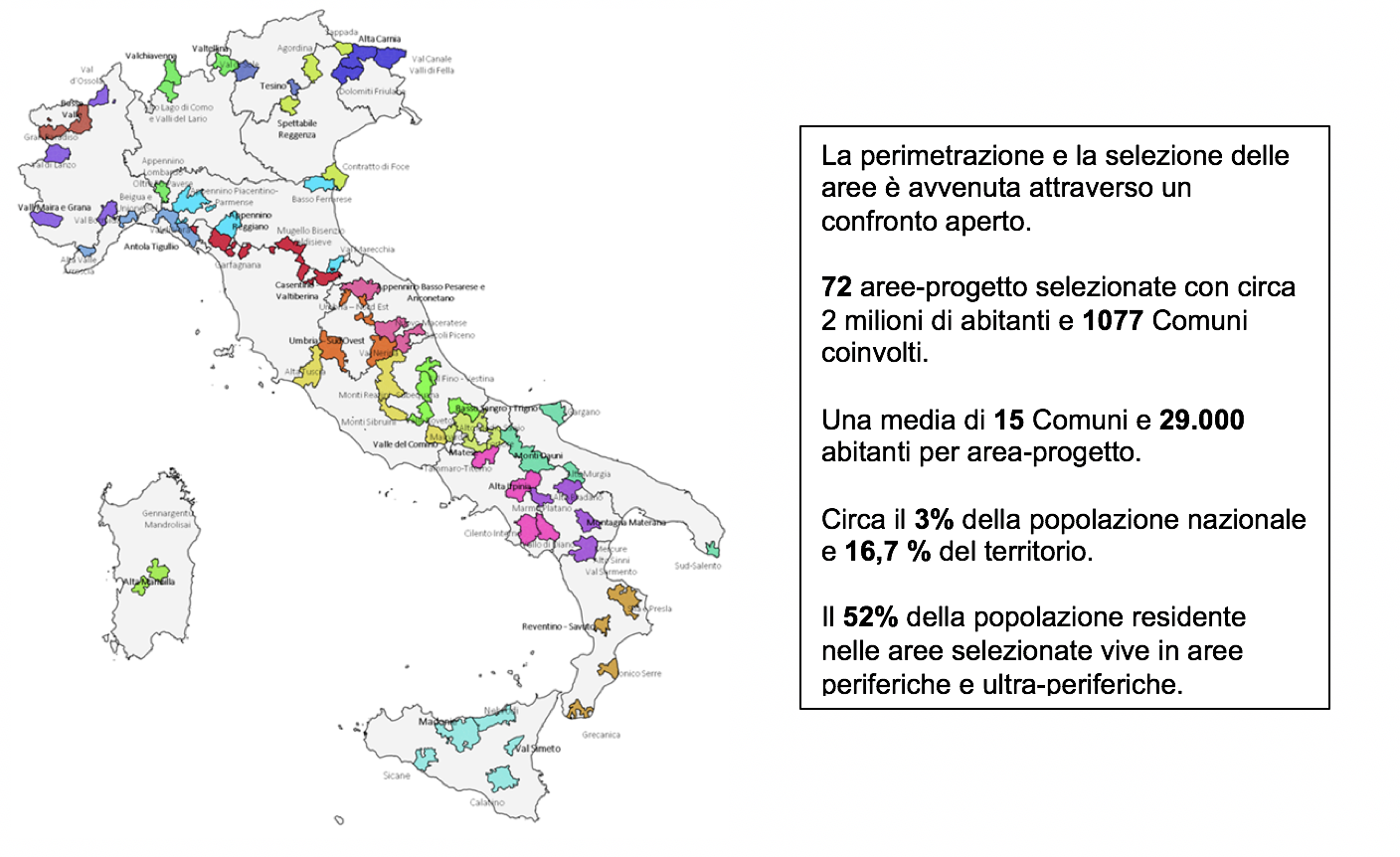 aree int selezionate