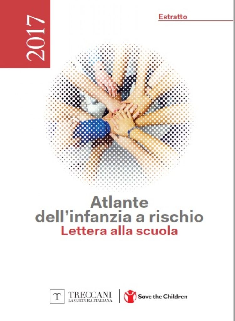 Una breve sintesi dell'ultima edizione, l'ottava, dell'Atlante dell'Infanzia a rischio, pubblicazione annuale che Save The Children dedica ai più piccoli e agli adolescenti. Dati, mappe e storie utili a scattare una fotografia del presente e orientare in questo modo l'agire pubblico e collettivo a tutela dei minori e delle loro esigenze.