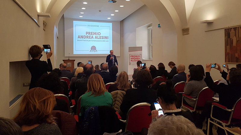 Consegnato il 12 aprile scorso il XIII Premio Andrea Alesini promosso da Cittadinanzattiva.