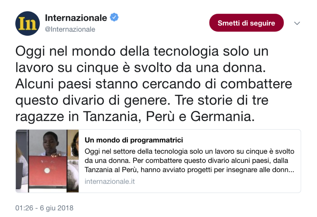 Oggi nel mondo della tecnologia solo un lavoro su cinque è svolto da una donna. Alcuni paesi stanno cercando di combattere questo divario di genere. Tre storie di tre ragazze in Tanzania, Perù e Germania.