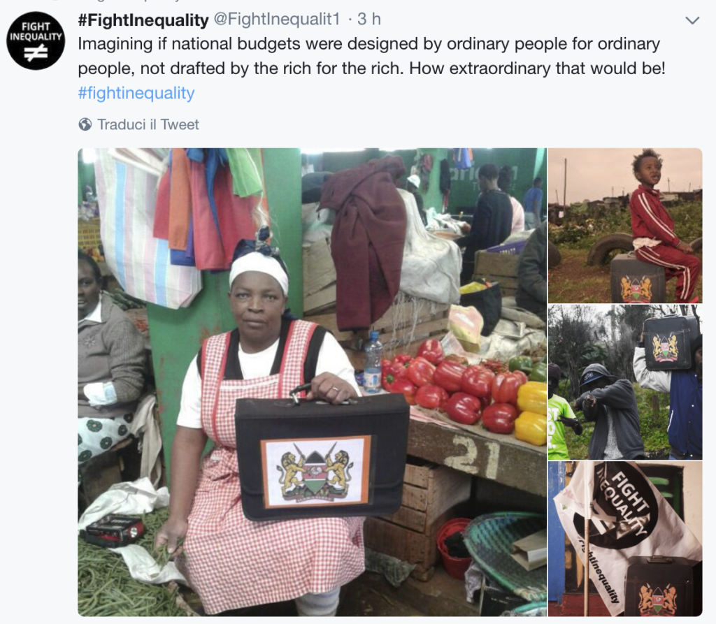 Immaginiamo se i bilanci nazionali fossero redatti dalla gente comune per la gente comune, non dai ricchi per i ricchi. Sarebbe straordinario!