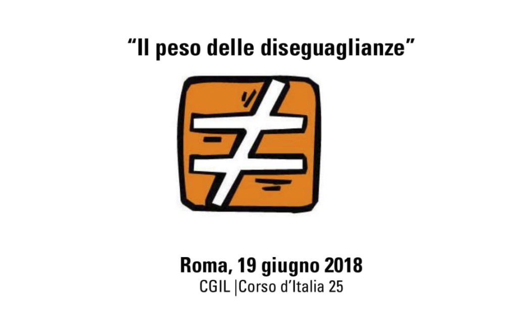 19 giugno - Il peso delle Disuguaglianze.