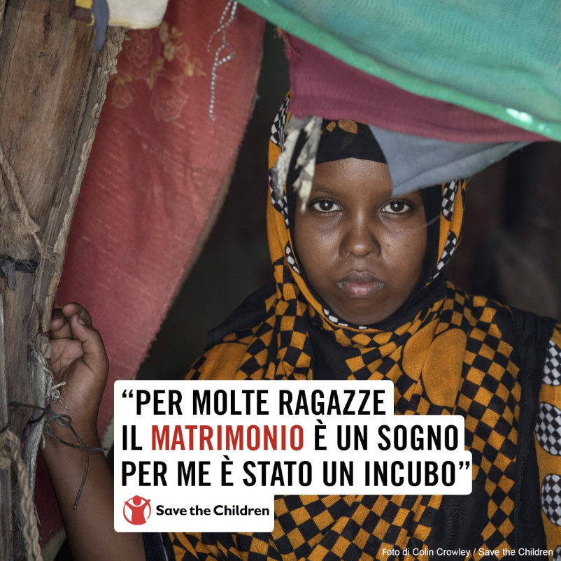#11ottobre #DayOfTheGirl #DayoftheGirl2018 In questa giornata accendiamo i riflettori sulla piaga dei matrimoni precoci: sono 12 milioni le spose bambine ogni anno ma oltre 50 milioni di matrimoni potrebbero essere evitati entro il 2030.