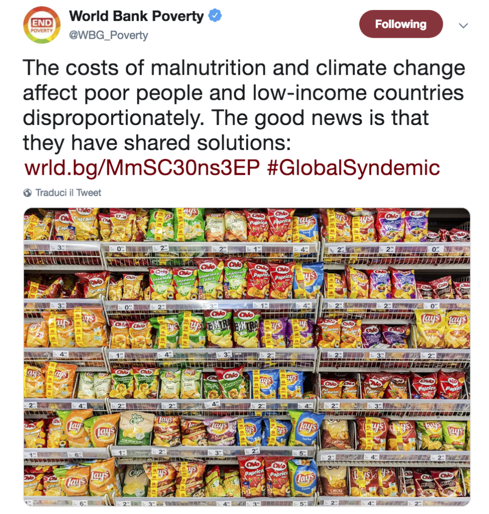I costi della malnutrizione e del cambiamento climatico colpiscono in modo sproporzionato i poveri e i paesi a basso reddito. La buona notizia è che hanno soluzioni condivise. 