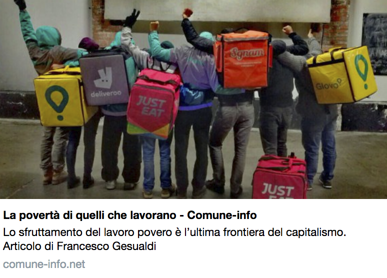 Più potere al lavoro, più #giustiziasociale