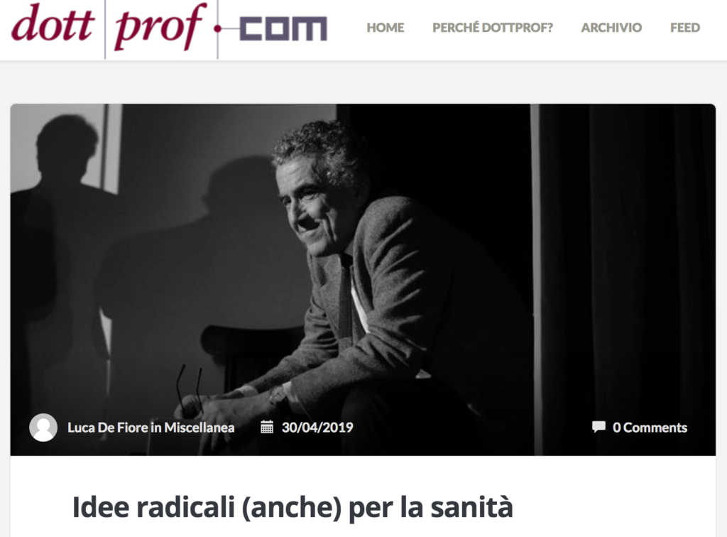 Dott. Prof - 30 Aprile 2019