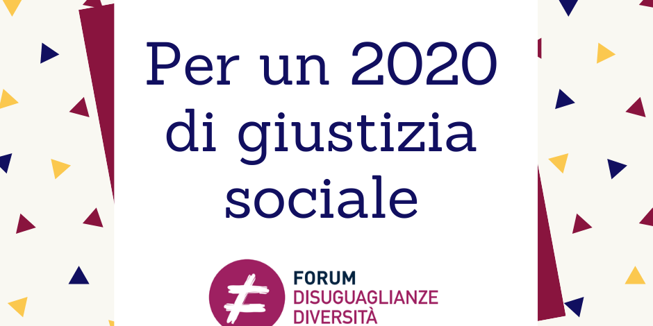 Per un 2020 di giustizia sociale