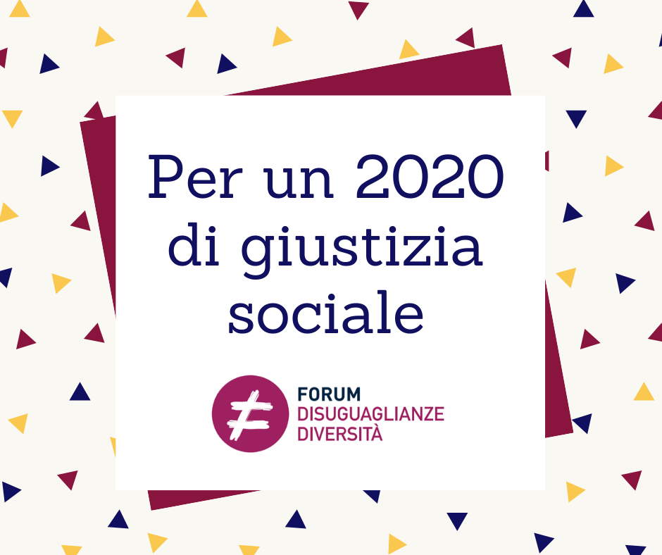 Per un 2020 di giustizia sociale