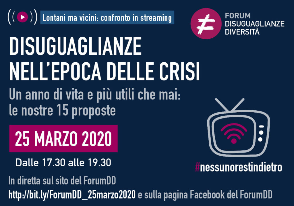 Disuguaglianze nell’epoca della crisi