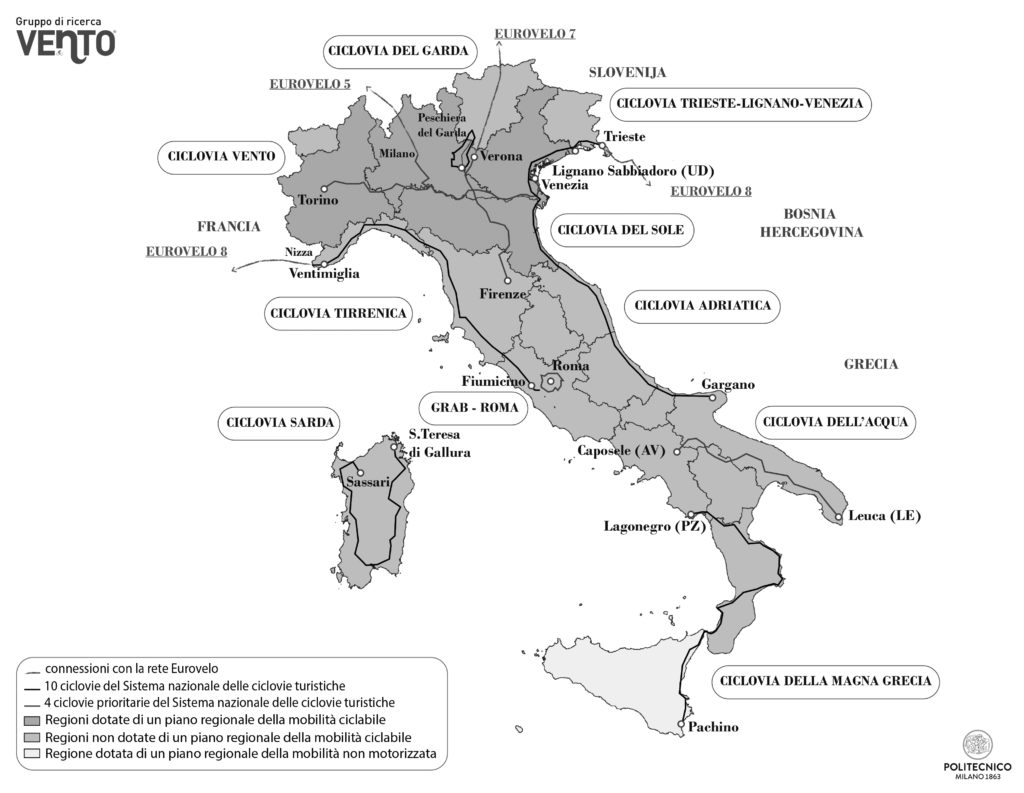 MAPPA CICLOVIE