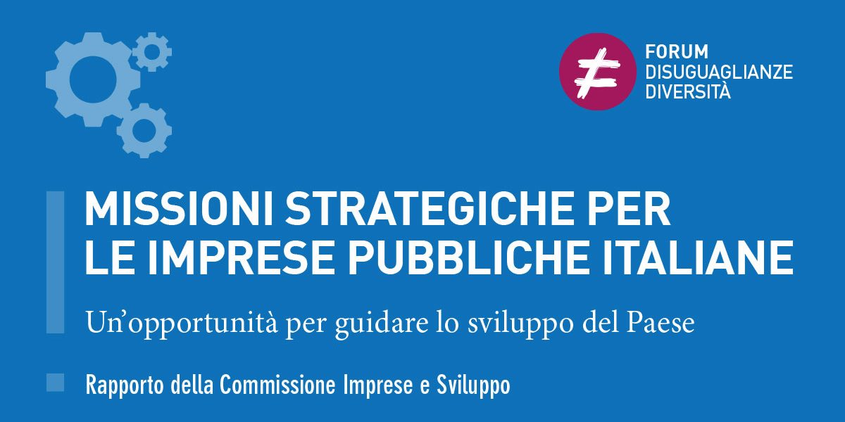 Rapporto Missioni strategiche per le imprese pubbliche italiane