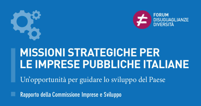 Rapporto Missioni strategiche per le imprese pubbliche italiane