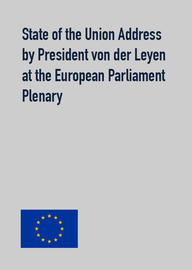State of the Union Address by President von der Leyen at the European Parliament Plenary