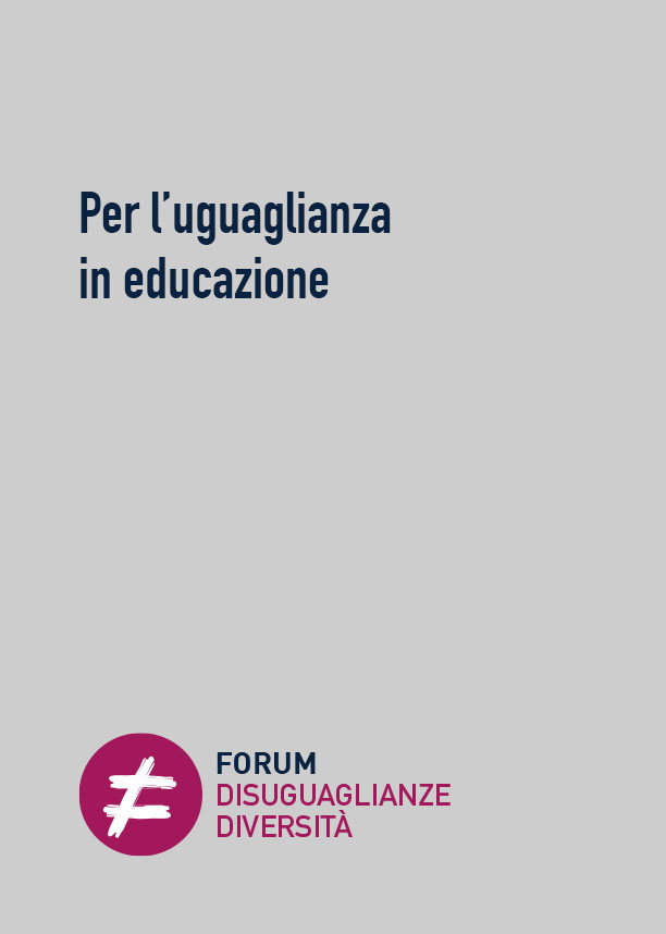 Per l’uguaglianza in educazione