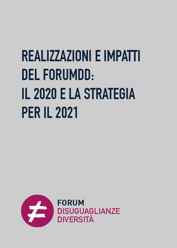 REALIZZAZIONI E IMPATTI DEL FORUMDD: IL 2020 E LA STRATEGIA PER IL 2021