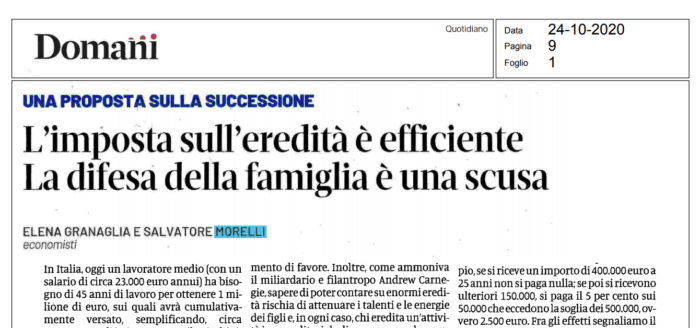 Granaglia-Morelli_Domani_26-10-2020