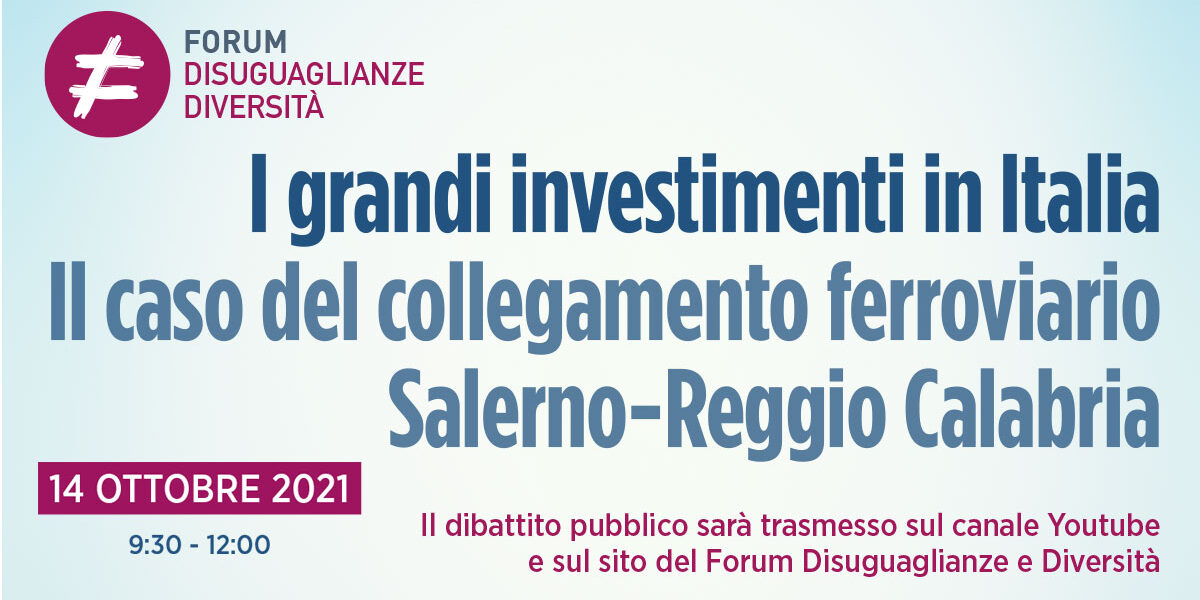 cover-I-grandi-investimenti-in-Italia Dibattito pubblico online: I grandi investimenti in Italia. Il caso del collegamento ferroviario Salerno-Cosenza