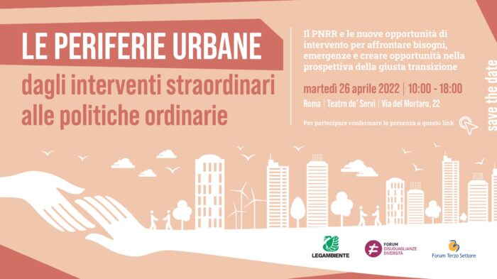 26-04_SAVE-THE-DATE Le periferie urbane. Dagli interventi straordinari alle politiche ordinarie