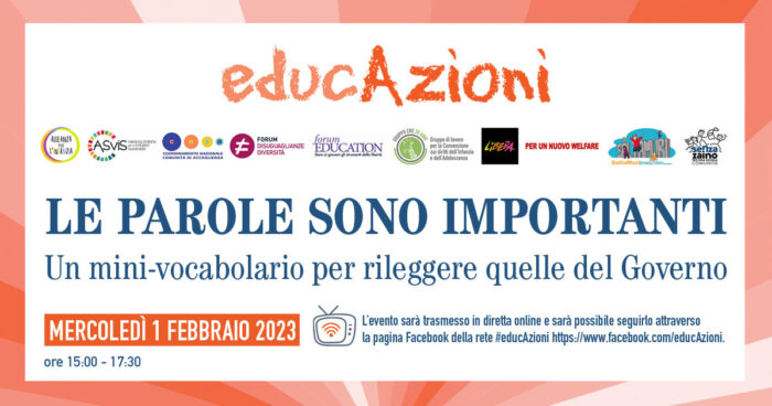 Le parole sono importanti. Un mini-vocabolario per rileggere quelle del Governo