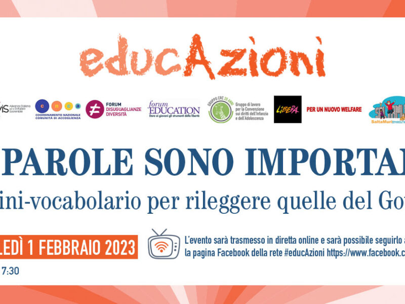Le parole sono importanti. Un mini-vocabolario per rileggere quelle del Governo
