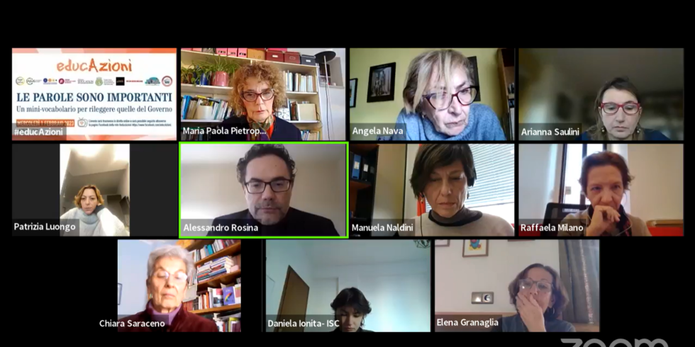 1-02_Copertina Le parole sono importanti. L’evento e il Documento