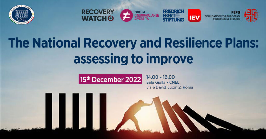 The National Recovery and Resilience Plans: assessing to improve