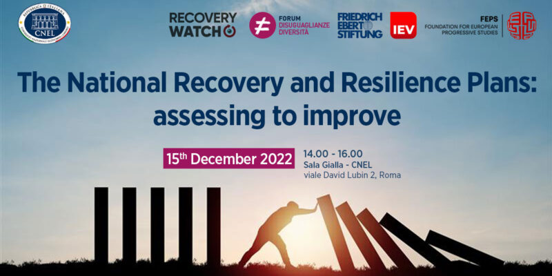 The National Recovery and Resilience Plans: assessing to improve