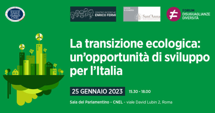 La transizione ecologica: un’opportunità di sviluppo per l’Italia