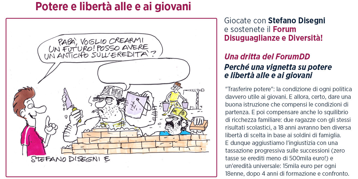 Come contribuire? Dona e invia la tua battuta (quarta vignetta)