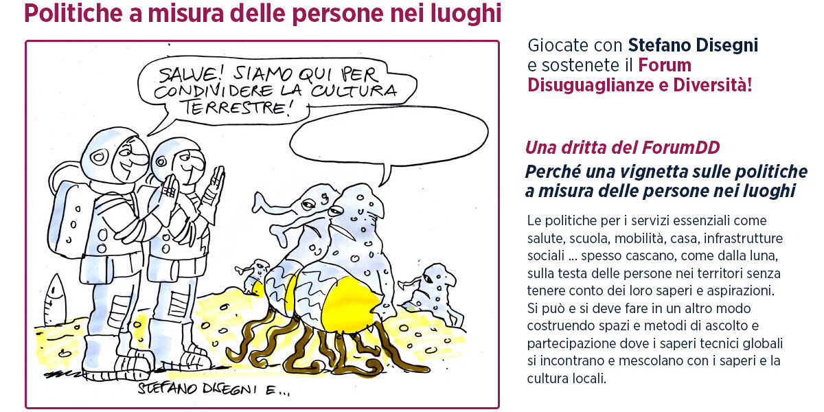 Come contribuire? Dona e invia la tua battuta (seconda vignetta)