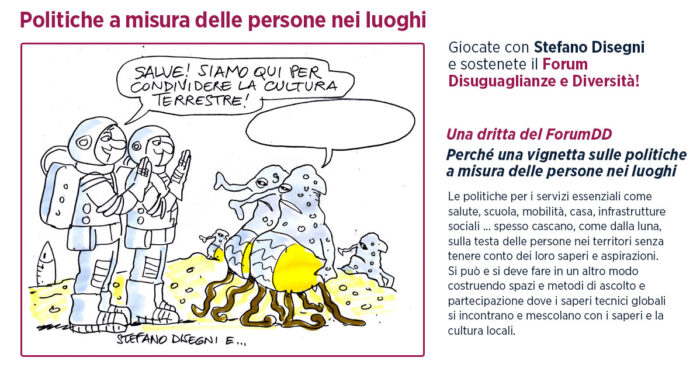 Come contribuire? Dona e invia la tua battuta (seconda vignetta)