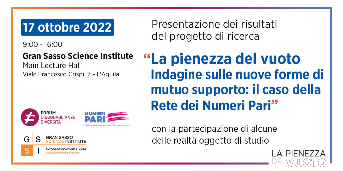 cover-post-fb_DEF La pienezza del vuoto. Indagine sulle nuove forme di mutuo supporto: il caso della Rete dei Numeri Pari