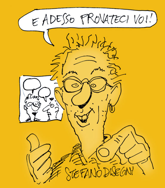 Giocate con Stefano Disegni e sostenete il Forum Disuguaglianze e Diversità