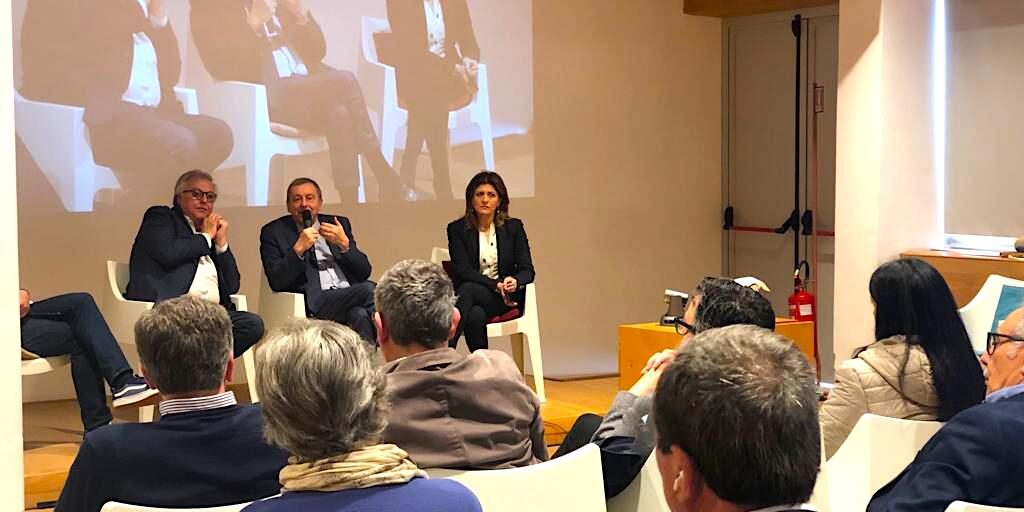 Da sinistra Gaetano Giunta, Francesco Profumo,Alessandra Calafiore