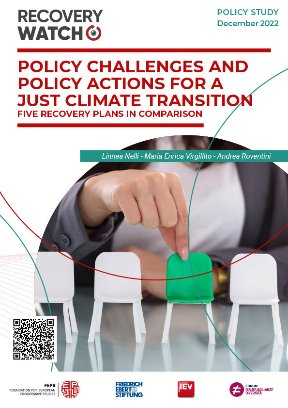POLICY CHALLENGES AND POLICY ACTIONS FOR A JUST CLIMATE TRANSITION